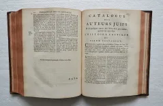 Histoire critique du Vieux Testament.
Nouvelle édition, & qui est la première imprimée sur la copie de Paris, augmentée d’une apologie générale & de plusieurs remarques critiques.
On a de plus ajouté à cette édition une table des matières, & tout ce qui a été imprimé jusqu’à présent à l’occasion de cette Histoire critique. - photo