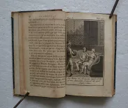 Voyages de Gulliver, traduits de l’anglais, de Swift, par l’abbé Des Fontaines.
Édition ornée de douze gravures. - photo