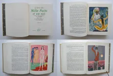 Le livre des mille nuits et une nuit.
Traduction littérale et complète de J.C. Mardrus.
Édition illustrée de quatre-vingts aquarelles par Van Dongen. - photo
