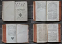 Biblia Sacra, cum universis Franc. Vatabli, regii hebraicae linguae quondam professoris, et variorum interpretum, annotationibus (…). - photo