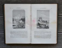 Les enfants du capitaine Grant – Voyage autour du monde.
Illustré de 172 vignettes par Riou gravées par Pannemaker. - photo