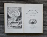 Les enfants du capitaine Grant – Voyage autour du monde.
Illustré de 172 vignettes par Riou gravées par Pannemaker. - photo