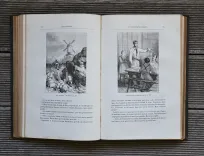 Les enfants du capitaine Grant – Voyage autour du monde.
Illustré de 172 vignettes par Riou gravées par Pannemaker. - photo