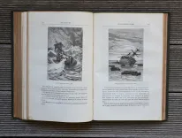 Les enfants du capitaine Grant – Voyage autour du monde.
Illustré de 172 vignettes par Riou gravées par Pannemaker. - photo