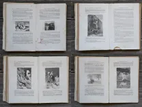 Voyages et aventures du capitaine Hatteras – Les anglais au pôle nord – Le désert de glace.
150 vignettes par Riou. - photo