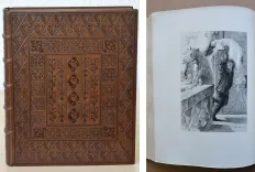 Magnifique exemplaire du tirage de grand luxe de Notre-Dame de Paris
Notre-Dame de Paris – illustrations de Luc-Olivier Merson. - photo