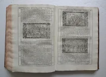 Biblia Sacra – Vulgate editionis.
Sixti V & Clem. VIII Pont. Max. Auctoritate recognita.
Notis chronologicis, historicis, et geographicis illustrata, juxta editionem parisiensem Antonii Vitre (…). - photo
