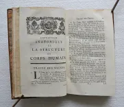 Exposition anatomique de la structure du corps humain.
Nouvelle édition, corrigée de nouveau & enrichie de cinq planches & de l’explication, qu’en a donné le célèbre Mr. Albinus. - photo
