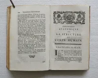 Exposition anatomique de la structure du corps humain.
Nouvelle édition, corrigée de nouveau & enrichie de cinq planches & de l’explication, qu’en a donné le célèbre Mr. Albinus. - photo